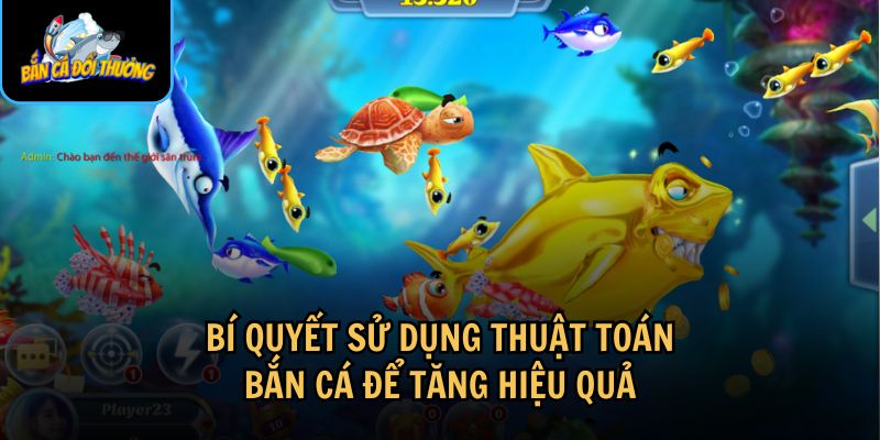 Bí quyết sử dụng thuật toán bắn cá để tăng hiệu quả