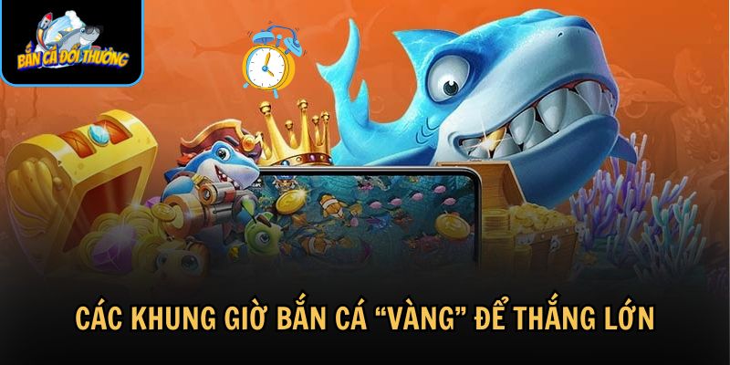Các khung giờ bắn cá “vàng” để thắng lớn