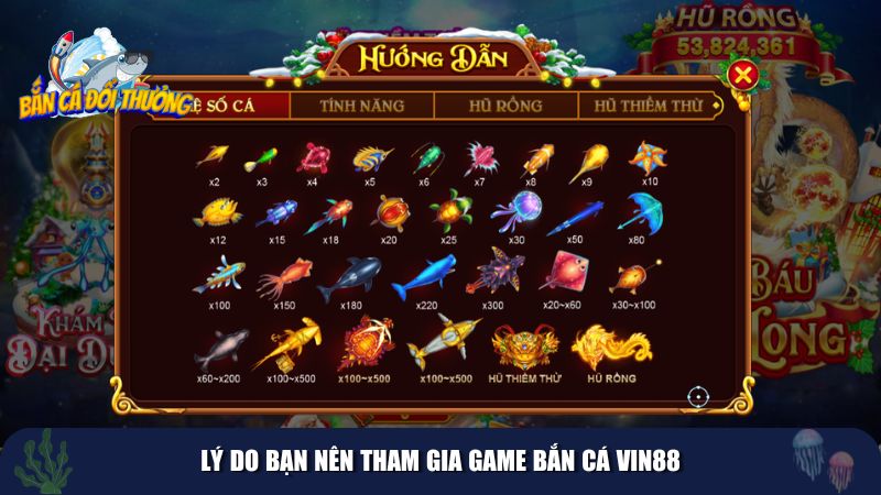 Tham gia Vin88 với vô vàn lợi ích hấp dẫn