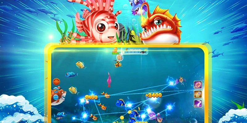Giao diện game bắn cá cực đẹp mắt